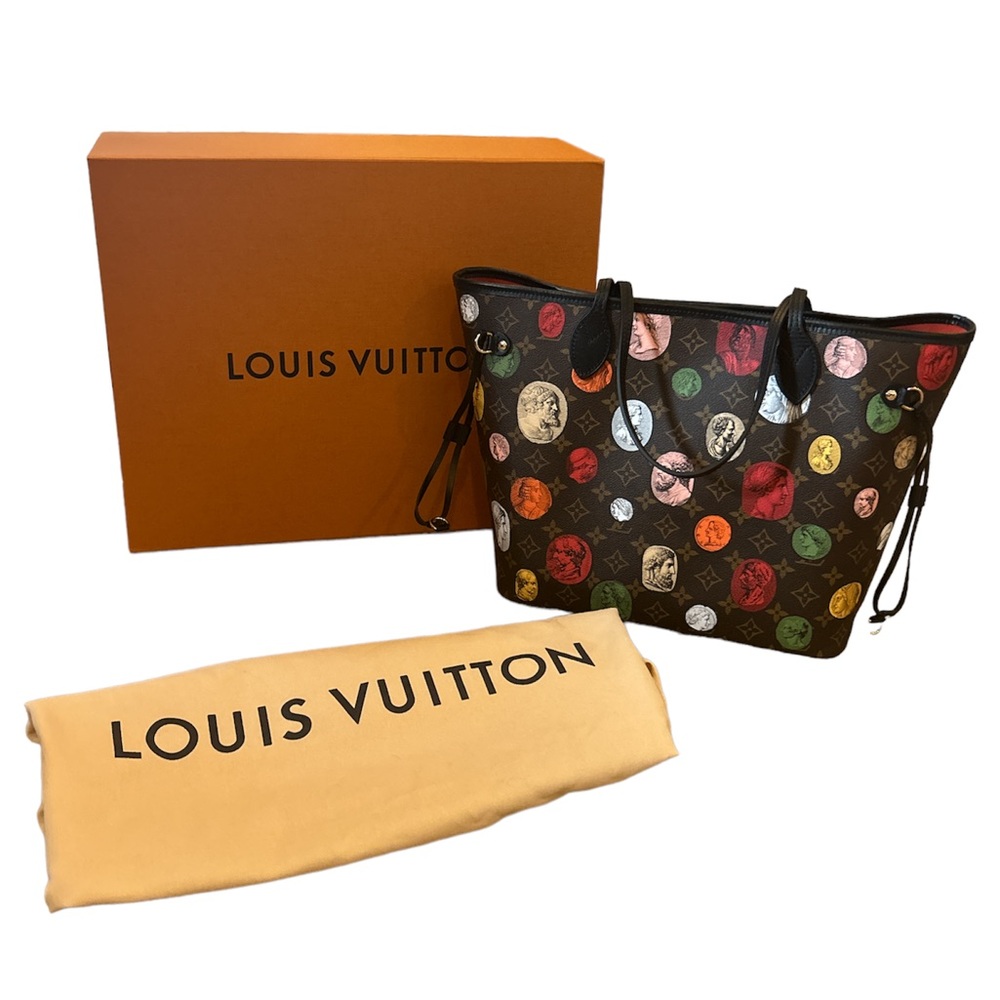 Louis Vuitton Neverfull NM Fornasetti Cameo Tote